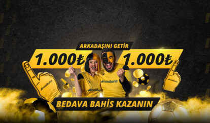 Refer a Friend box ARKADAŞINI DAVET ET bedava bahis kazanin